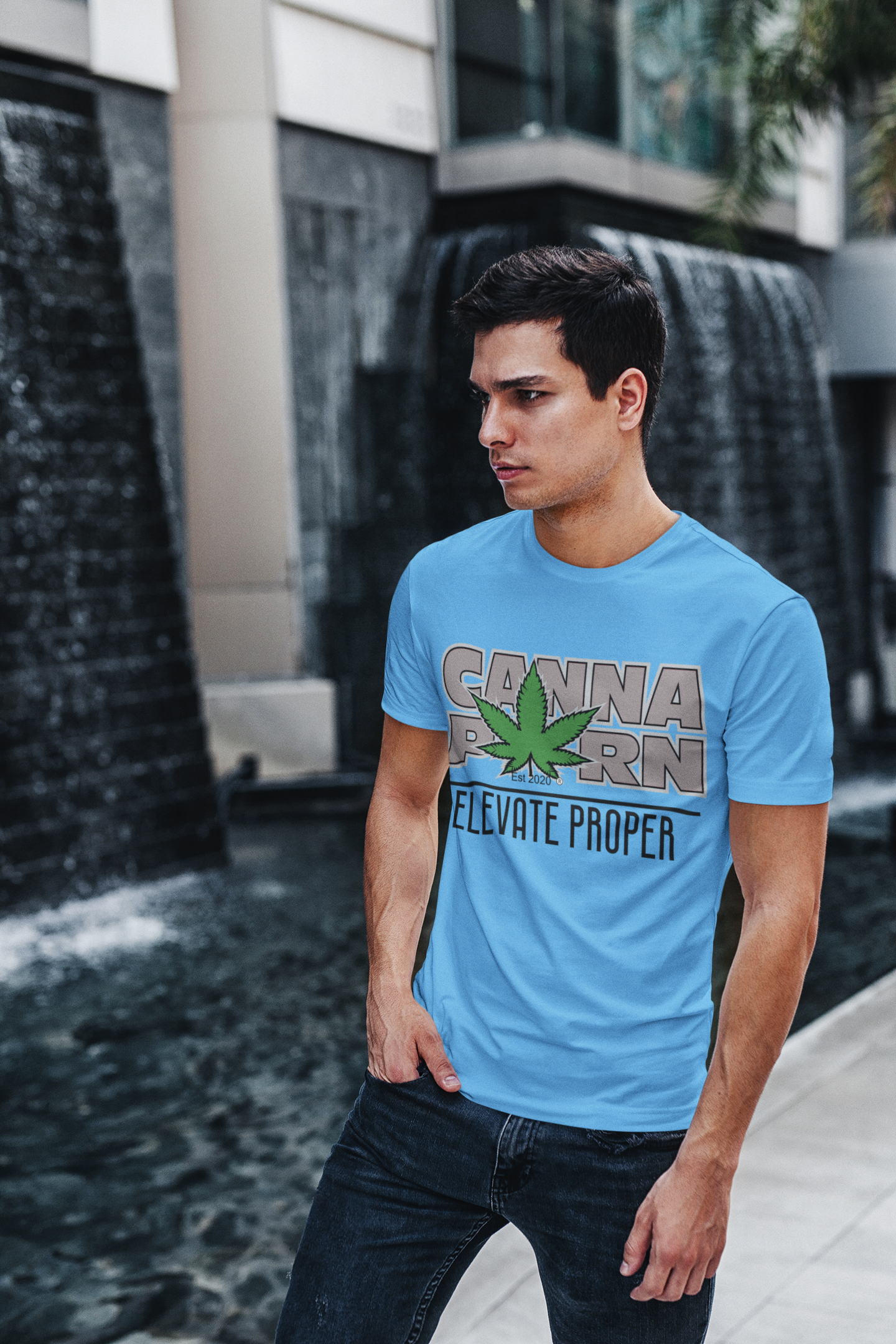 Unisex Elevate Proper - CannaPxrn T-Shirt